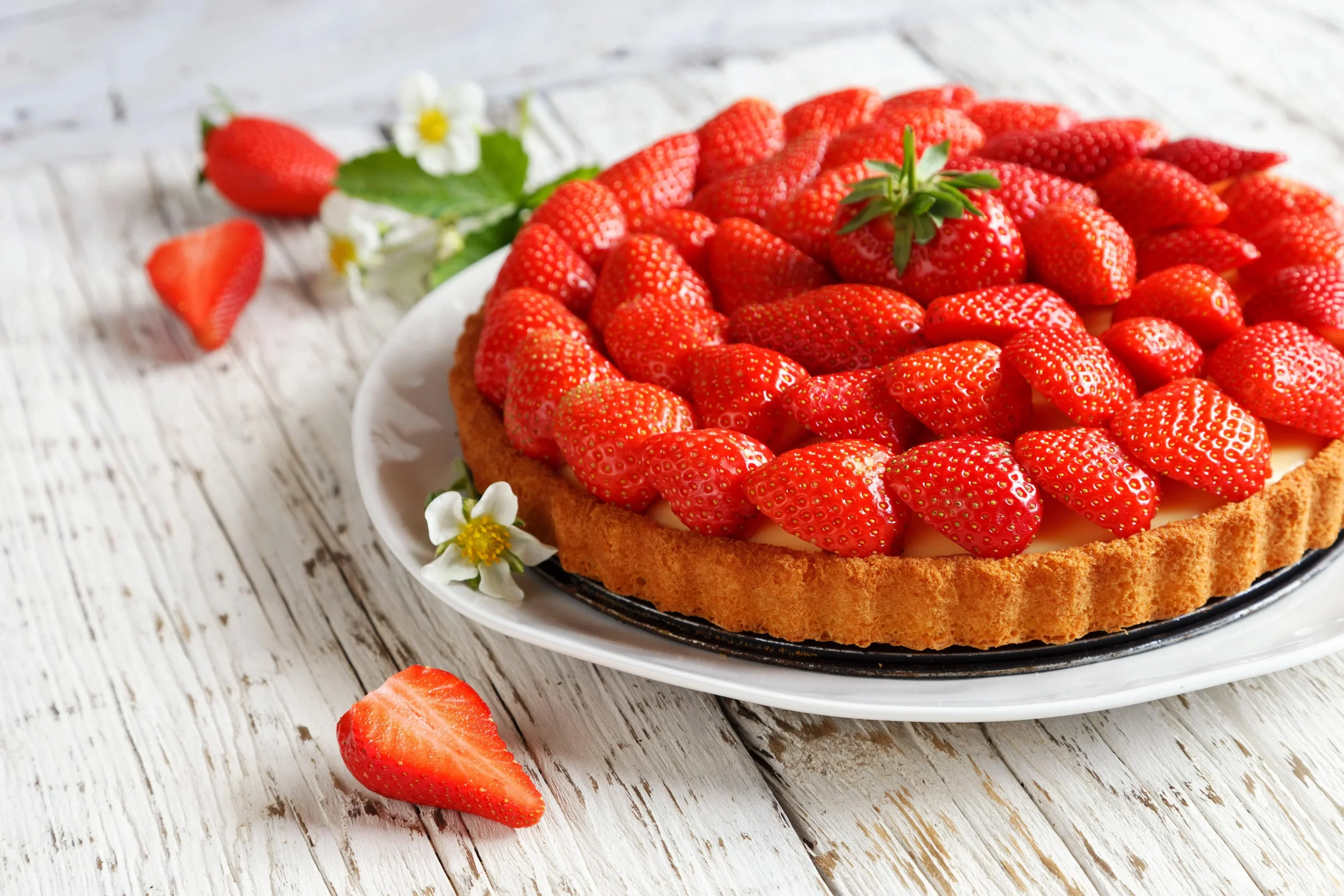 Tarte aux Fraises